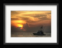 Key West Sport Fisher Sunset Fine Art Print