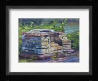 Stone Chair Fine Art Print