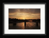 Sunset Yacht Fine Art Print