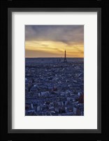 Paris at Dusk Fine Art Print