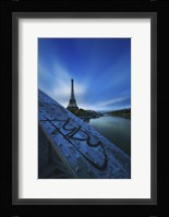 Seine & Eiffel Framed Print