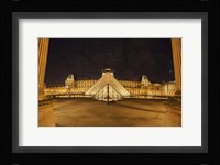 Louvre at Night Fine Art Print