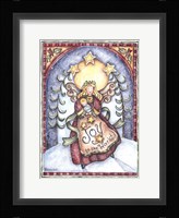 Joy To The World Mother And Child Framed Print