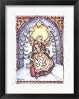 Joy To The World Mother And Child Framed Print