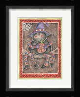 Spider Holding Pumpkin Fine Art Print