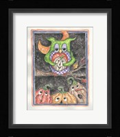 Halloween Owl Fine Art Print
