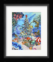 Christmas Under The Sea Fine Art Print