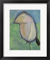 Bird With Found Feather 2 Fine Art Print
