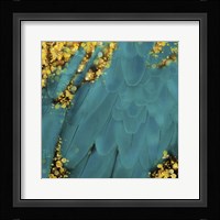 Mid-Summer Magik Deep Teal Framed Print