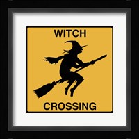 Witch Crossing Framed Print