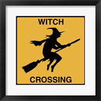 Witch Crossing Framed Print