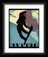 Mammoth Mountain Winter Sports I Framed Print