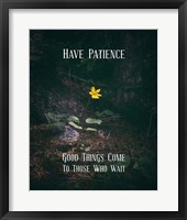 Good Things Come To Those Who Wait Yellow Flower Fine Art Print