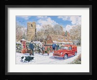 Christmas Post Fine Art Print
