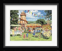 Funfair On The Green Fine Art Print