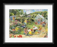 Gardening With Grandad Fine Art Print