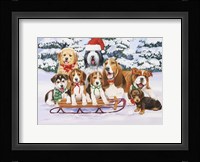 Sled Dogs Fine Art Print