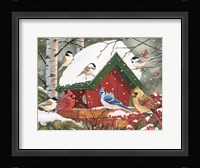 Wintry Feast Fine Art Print