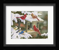 Feasting at the Feeder Fine Art Print