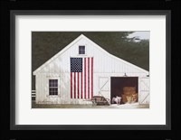 Barn With Piglet Fine Art Print