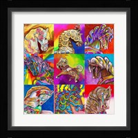 Carousel Ponies Fine Art Print