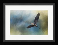 Heron In The Midst Fine Art Print