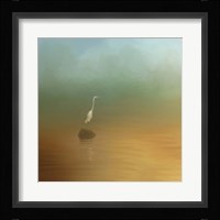 Egret at Sea Fine Art Print