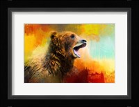 Colorful Expressions Grizzly Bear 2 Fine Art Print