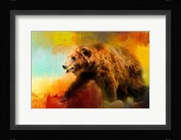 Colorful Expressions Grizzly Bear Fine Art Print