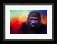 Colorful Expressions Gorilla Fine Art Print