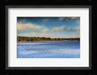 Gibson County Lake In Fall Fine Art Print