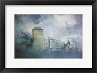 Nashville Tennessee Skyline Framed Print