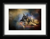 Watching The Drama Fine Art Print