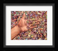 Fragmented Touch Fine Art Print