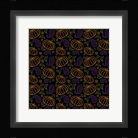 Paisley Pumpkin Pattern Fine Art Print