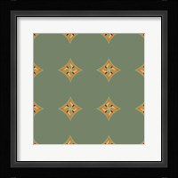Morocco Diamonds Framed Print
