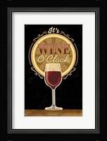 It's Wine O'Clock Fine Art Print