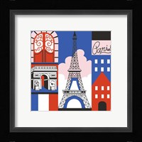 Paris Print Framed Print