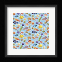 Under The Sea - Half Drop Repeat Fine Art Print