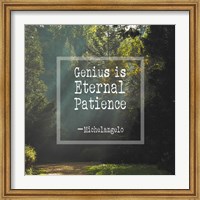 Genius is Eternal Patience - Forest Fine Art Print