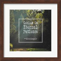 Genius is Eternal Patience - Forest Fine Art Print