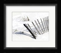 Beach Fence I Fine Art Print