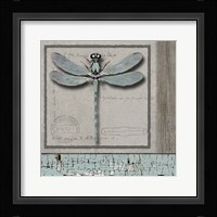 Dragonfly Blue Fine Art Print