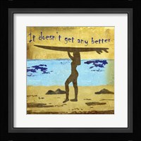 Girl Surf Fine Art Print