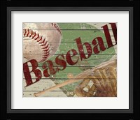 Baseball Framed Print