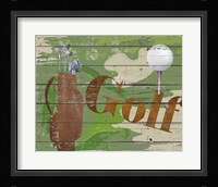 Golf Framed Print