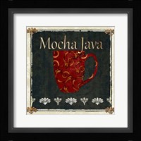Mocha Java Framed Print