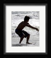 Skim Boarding Fine Art Print