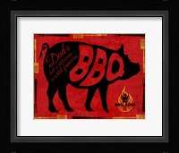 BBQ 1 Framed Print