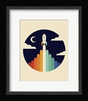 Up Framed Print